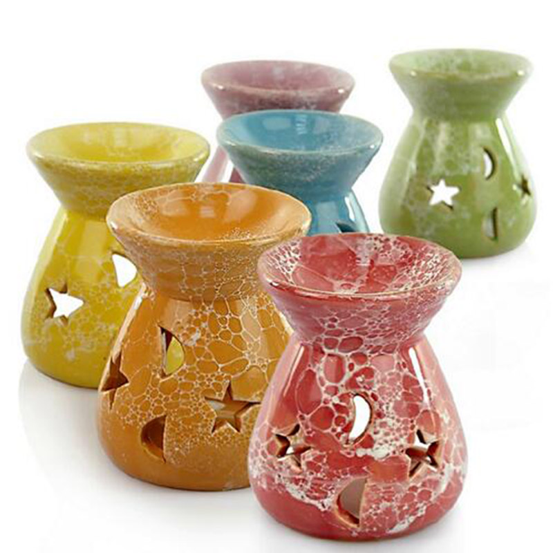 Ceramic Oil Burner - Candle Aromatherapy Furnace Aromatherapy Lamp Essential