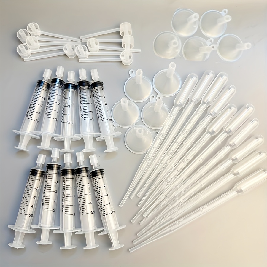 Perfume Atomizer Travel - 40-piece perfume refill set: funnel, dropper,