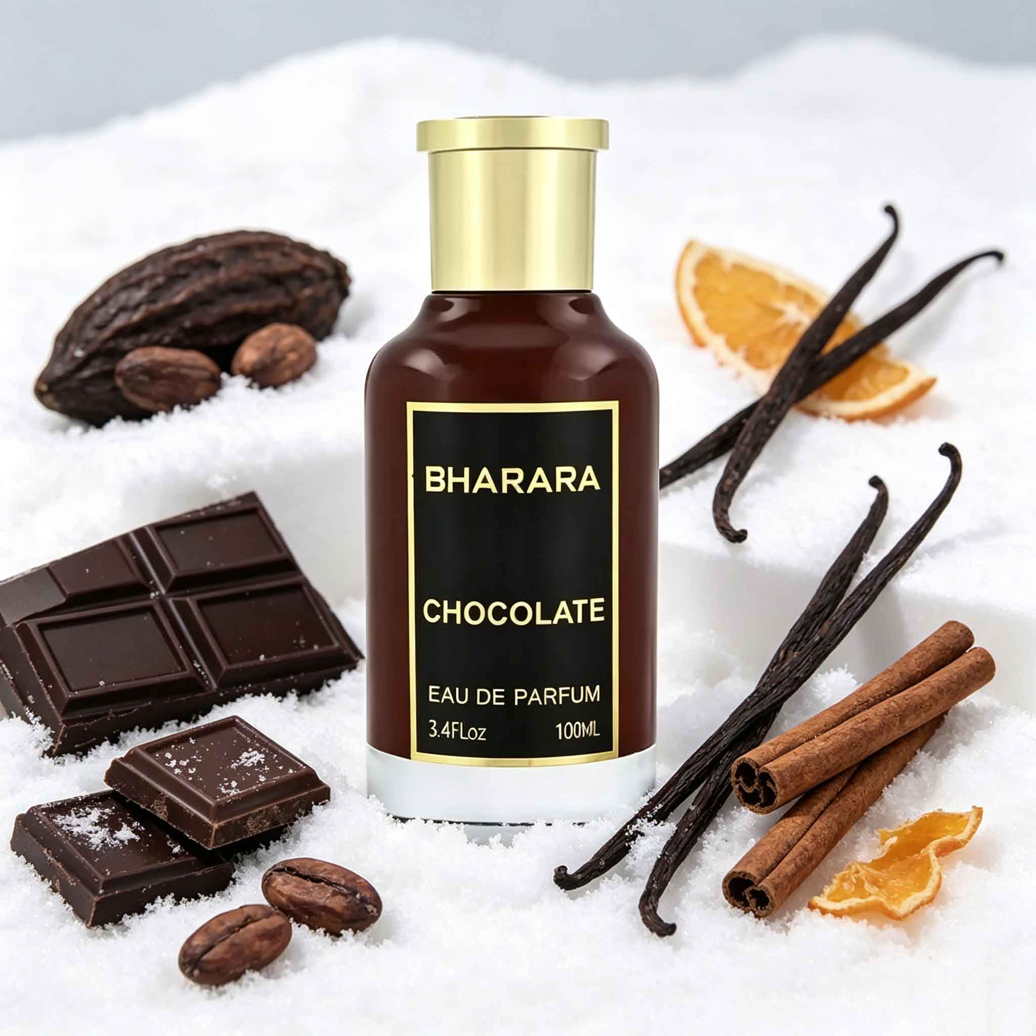 Home Fragrance Long Lasting - Bharara Chocolate Long‑Lasting EDP, Rich Layered