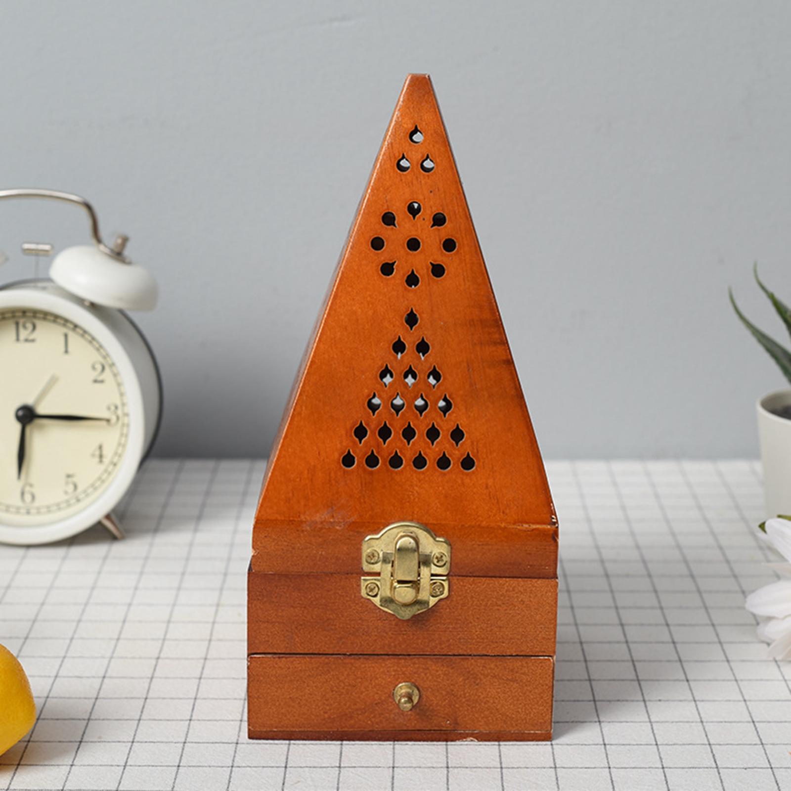 Wood Incense Cone Holders Hand - огляд і ціна Home Fragrance Gift Box
