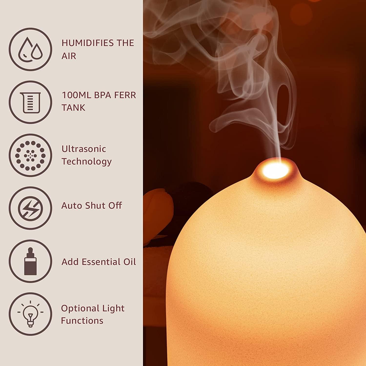 100ml Ceramic Essential Oil Di - огляд і ціна Ceramic Oil Burner