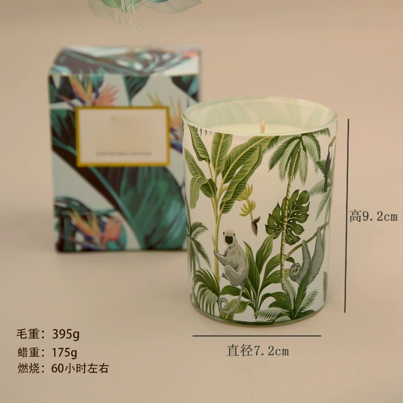 Glass Jar Soy Wax Scented Cand - огляд і ціна Home Fragrance Gift Box