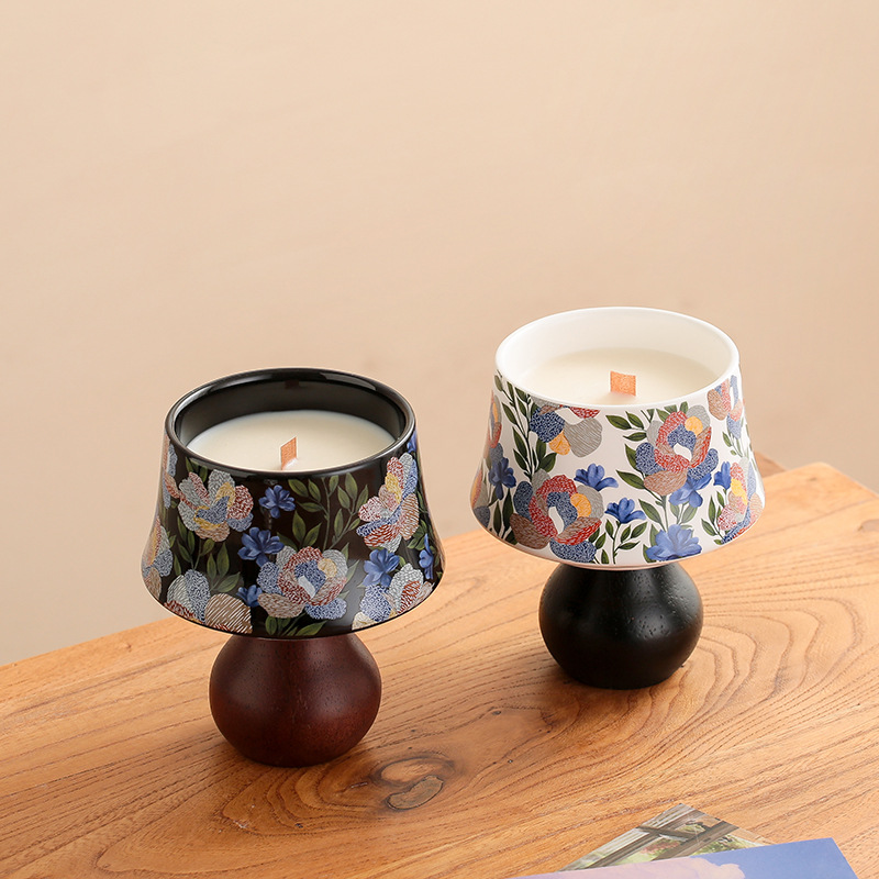 Iris Goblet Wooden Bottom Cand - огляд і ціна Home Fragrance Iris