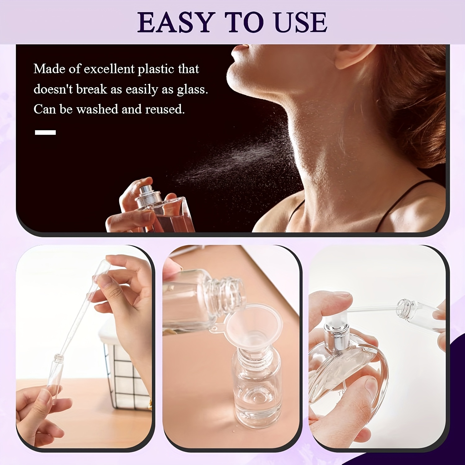 40-piece perfume refill set: f - огляд і ціна Perfume Atomizer Travel
