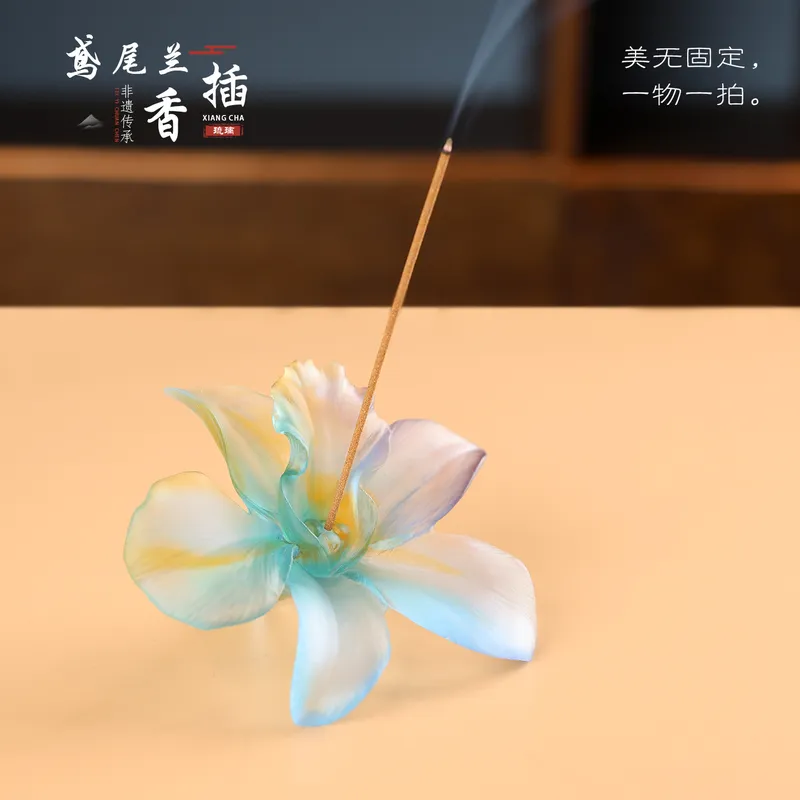 Glazed Ceramic Incense Holder  - огляд і ціна Home Fragrance Iris