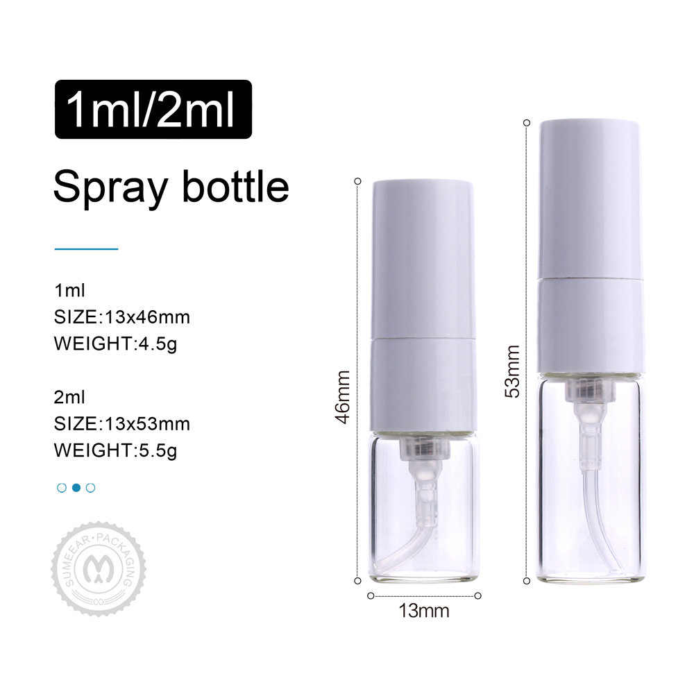 100 Pcs/Lot 1ml 2ml mini Perfu - огляд і ціна Perfume Atomizer Travel