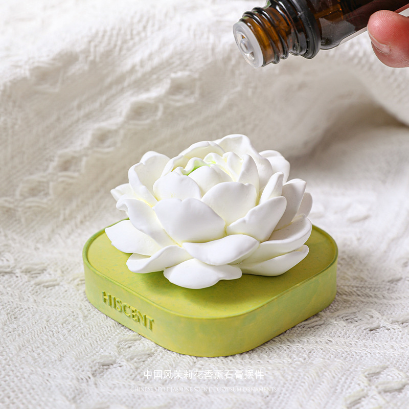 Jasmine Gypsum Aroma Diffuser  - огляд і ціна Home Fragrance Jasmine Diffuser