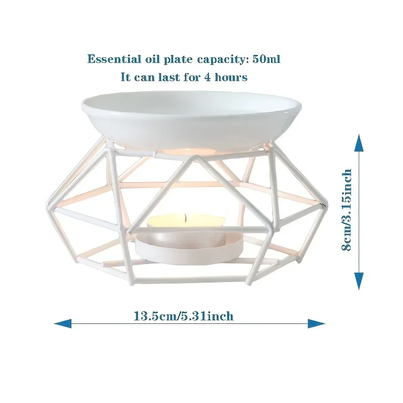 1pcs Romantic Ceramic Tealight - огляд і ціна Ceramic Oil Burner