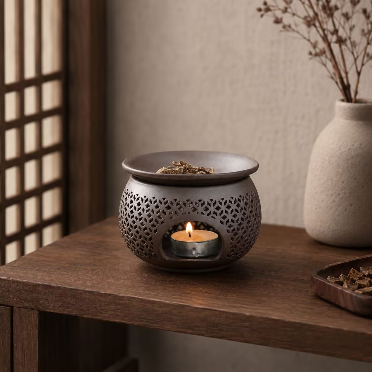 Ceramic Carved Incense Burner  - огляд і ціна Ceramic Oil Burner